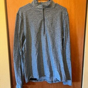 Men’s Lululemon Blue Quarter-Zip Pullover